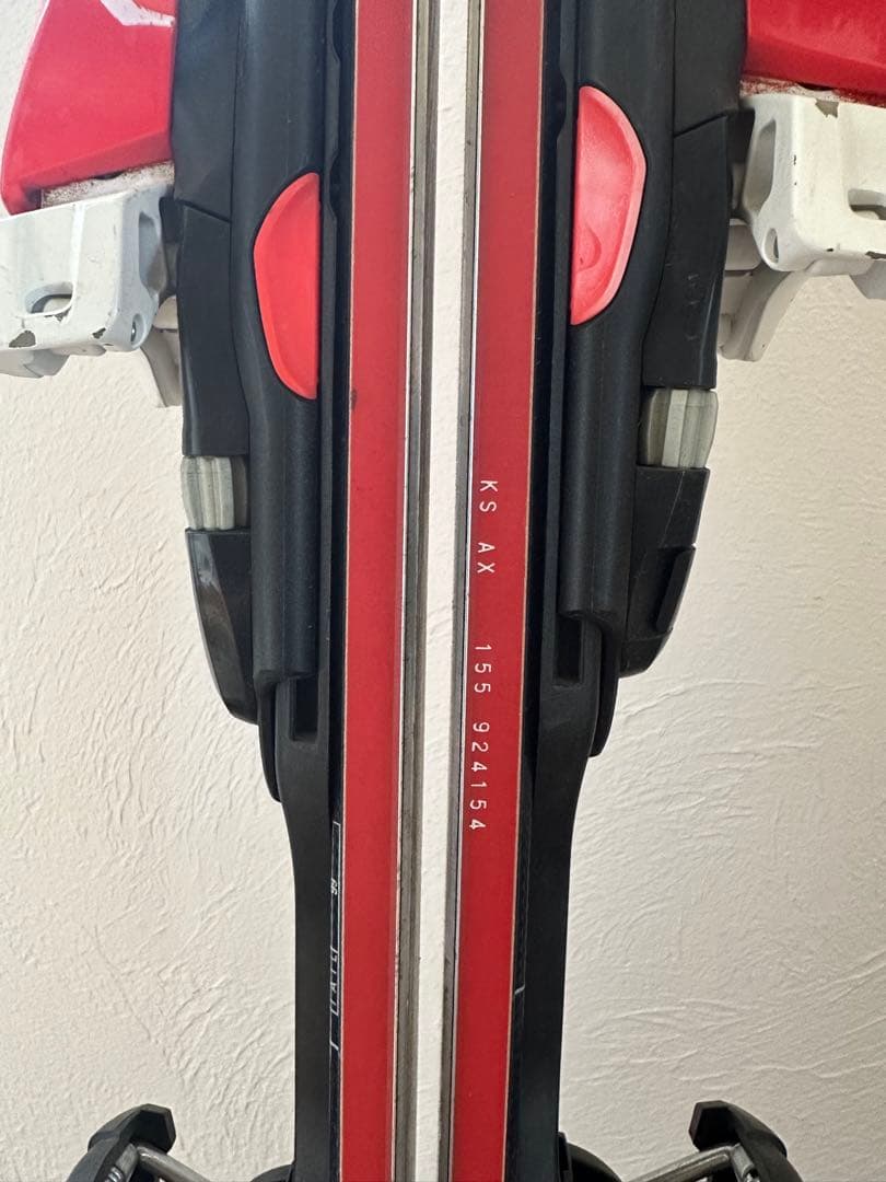 OGASAKA KEO'S AX 155 スキー板 黒 赤