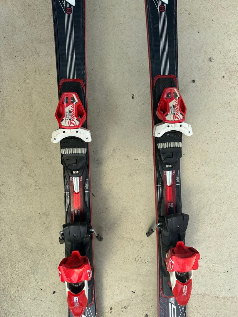 OGASAKA KEO'S AX 155 スキー板 黒 赤