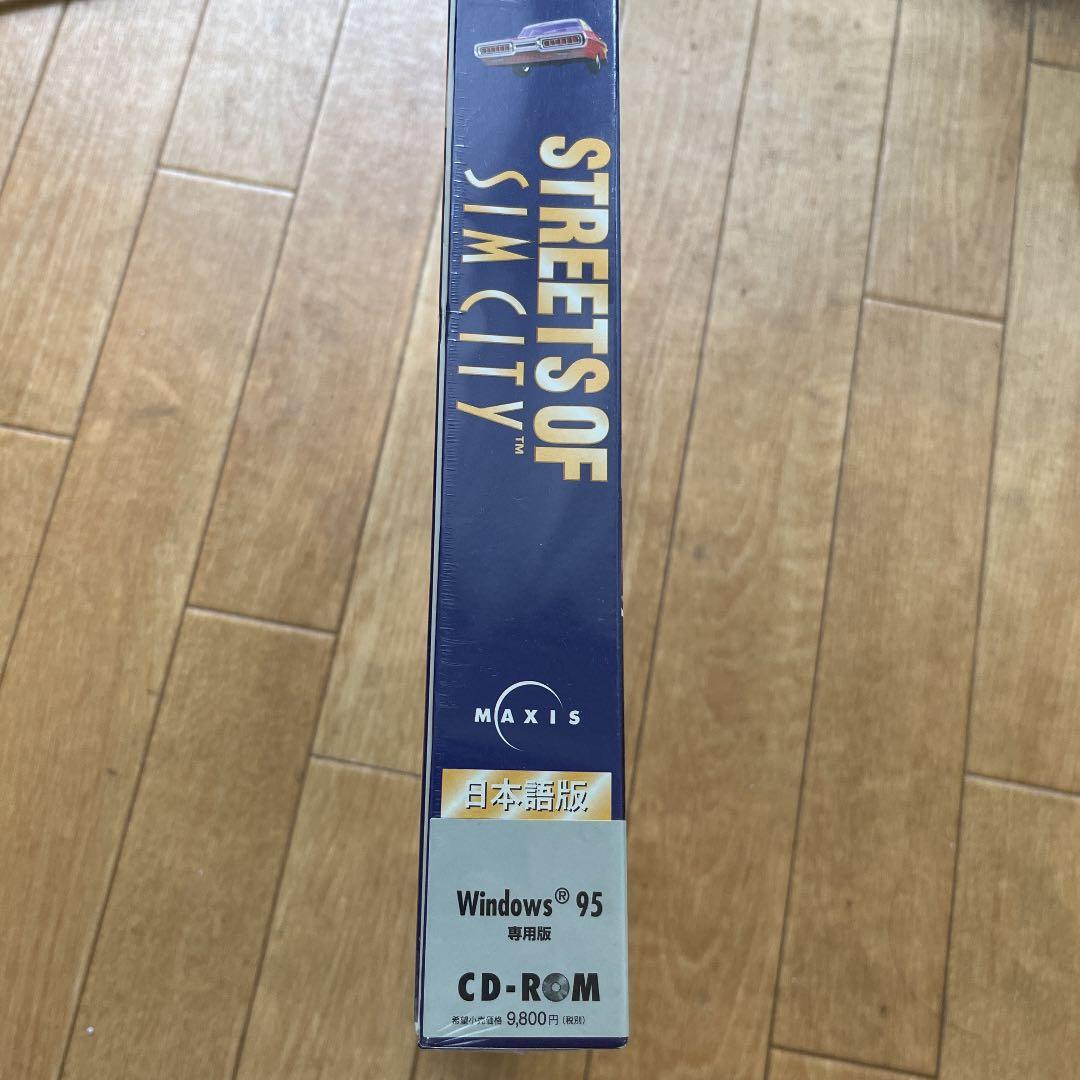 未開封 PCゲーム STREETS OF Sim City 日本語版 シムシティ