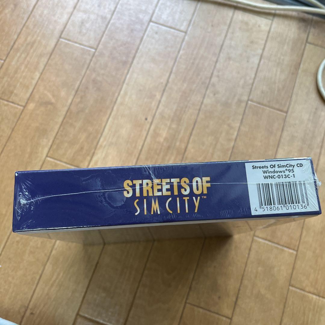 未開封 PCゲーム STREETS OF Sim City 日本語版 シムシティ