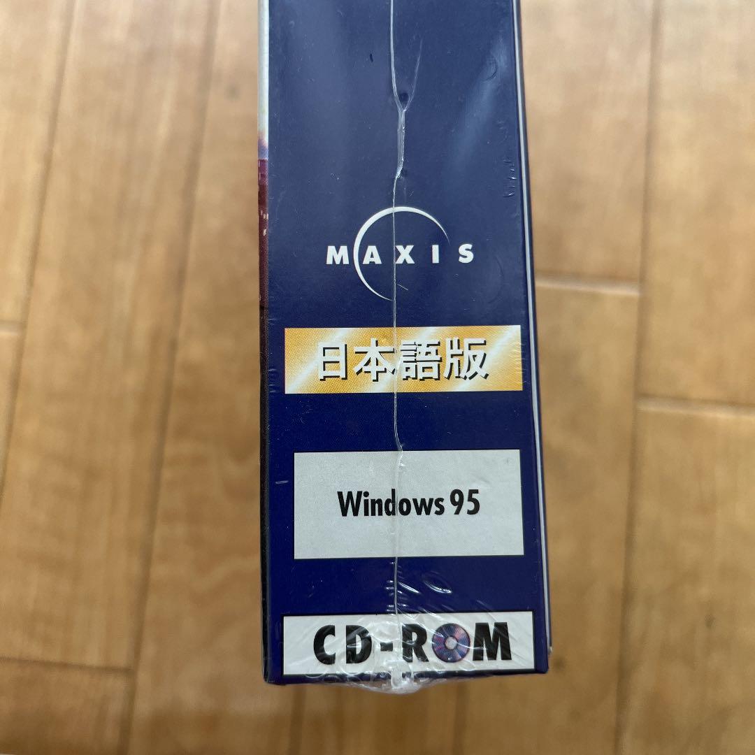 未開封 PCゲーム STREETS OF Sim City 日本語版 シムシティ