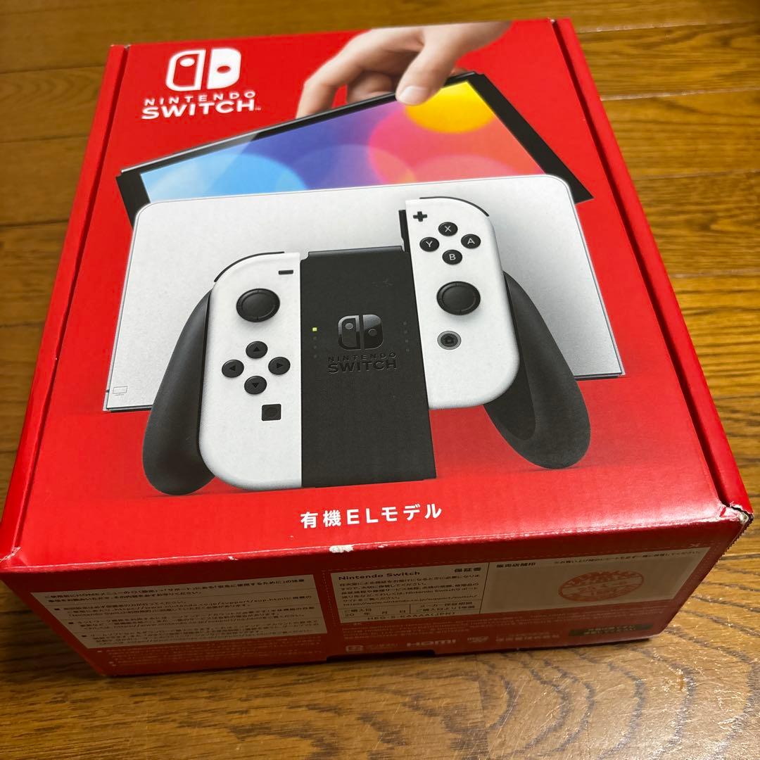 【新品・未開封】Nintendo Switch 有機ELモデル 本体 ホワイト