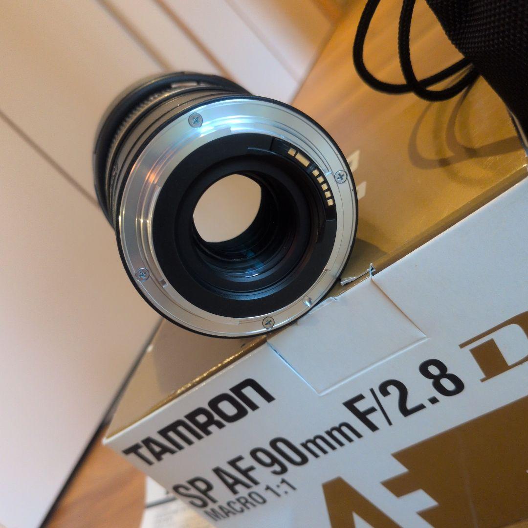 TAMRON SP AF90mm F/2.8 Di MACRO 1:1フィルタ付