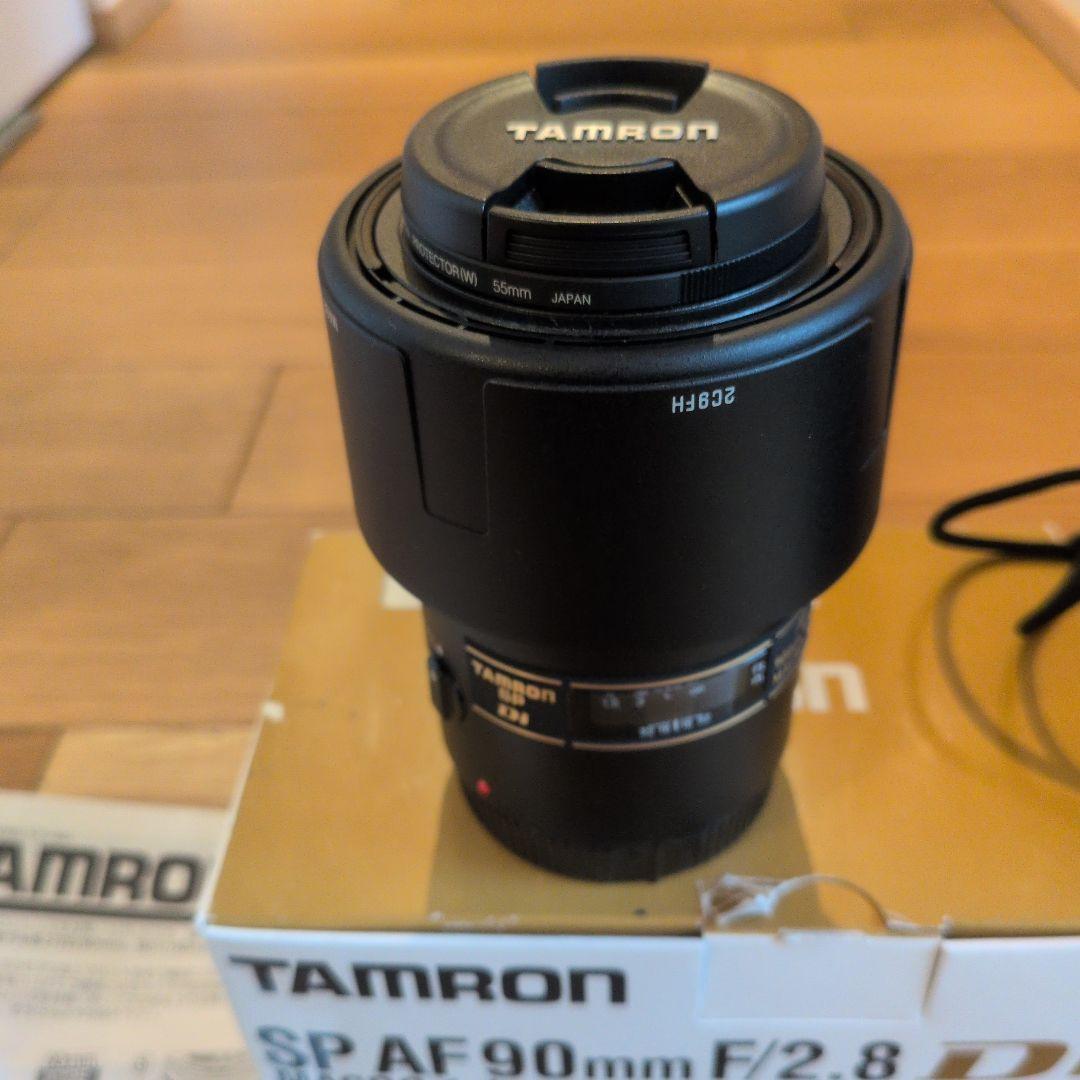 TAMRON SP AF90mm F/2.8 Di MACRO 1:1フィルタ付