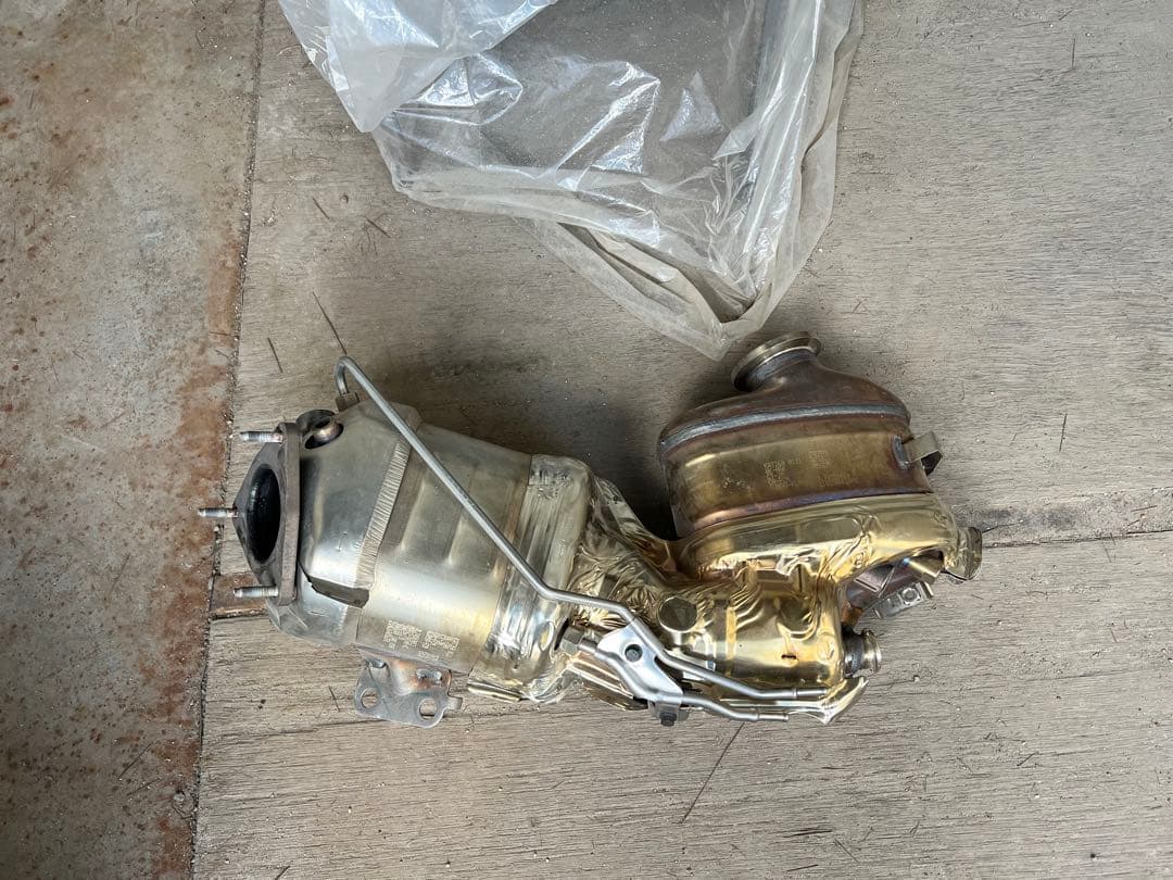 ランドローバー 実動車取り外し 触媒