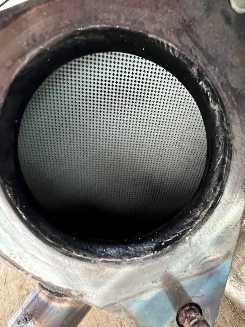 ランドローバー 実動車取り外し 触媒