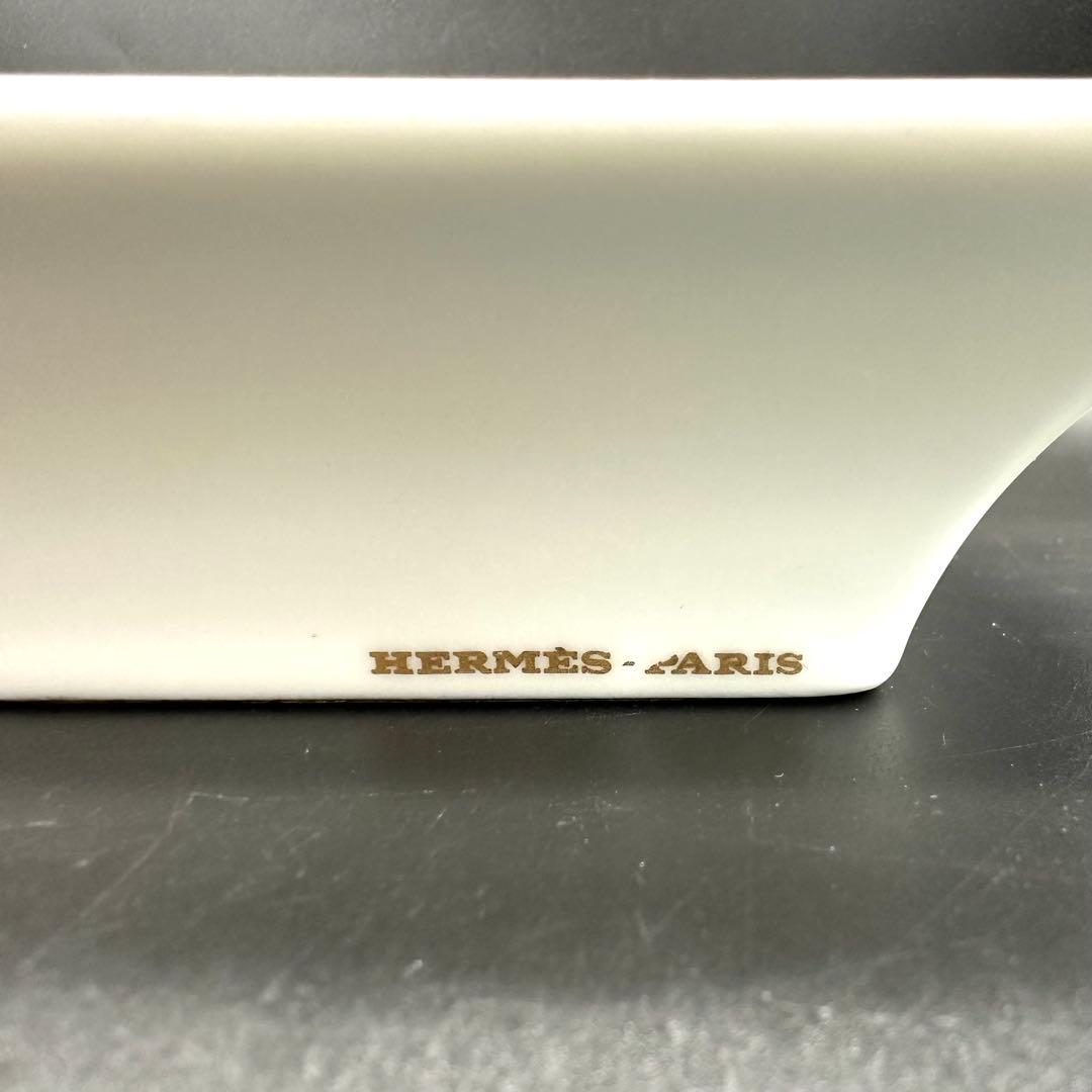 【父の日】エルメス 灰皿 アッシュトレイ 小物入れ barber柄 フランス