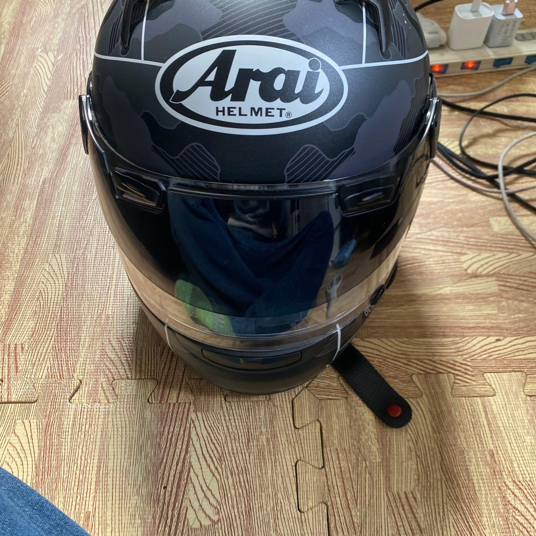 Arai フルフェイスヘルメット 迷彩柄 R75