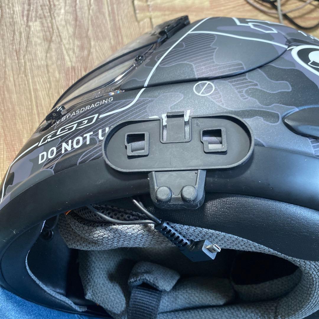 Arai フルフェイスヘルメット 迷彩柄 R75