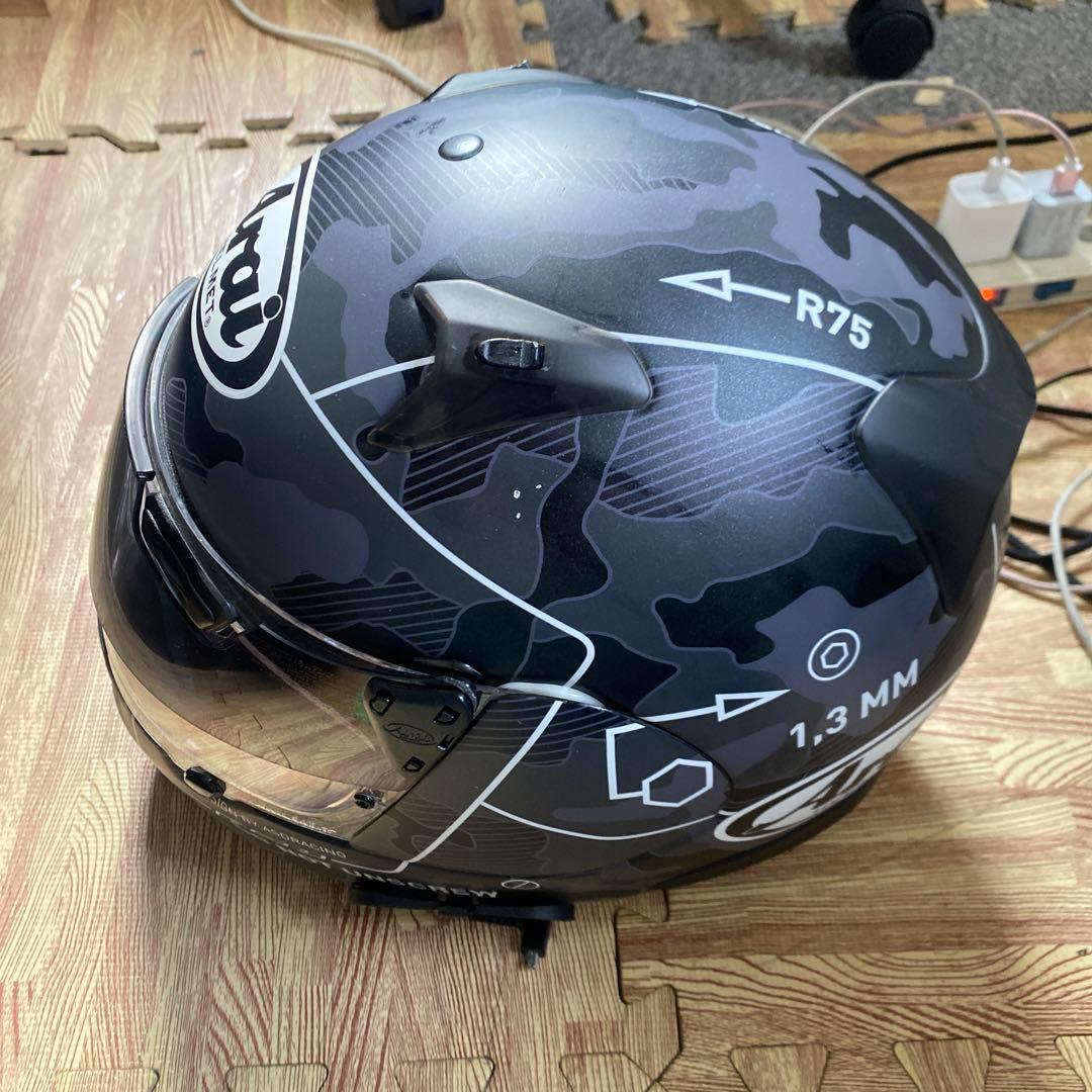 Arai フルフェイスヘルメット 迷彩柄 R75