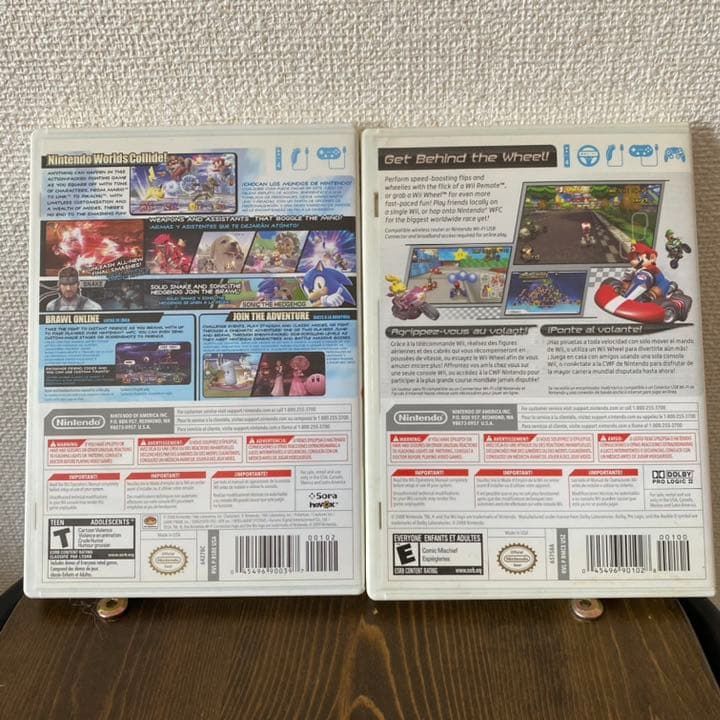 Wii、スマブラ&マリオカートSET