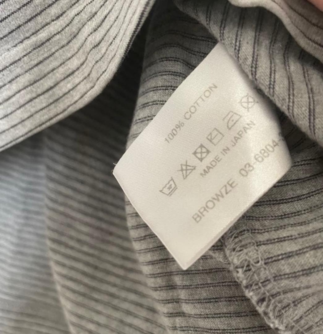 Ennoy エンノイ ロンT グレー 希少 Lサイズ