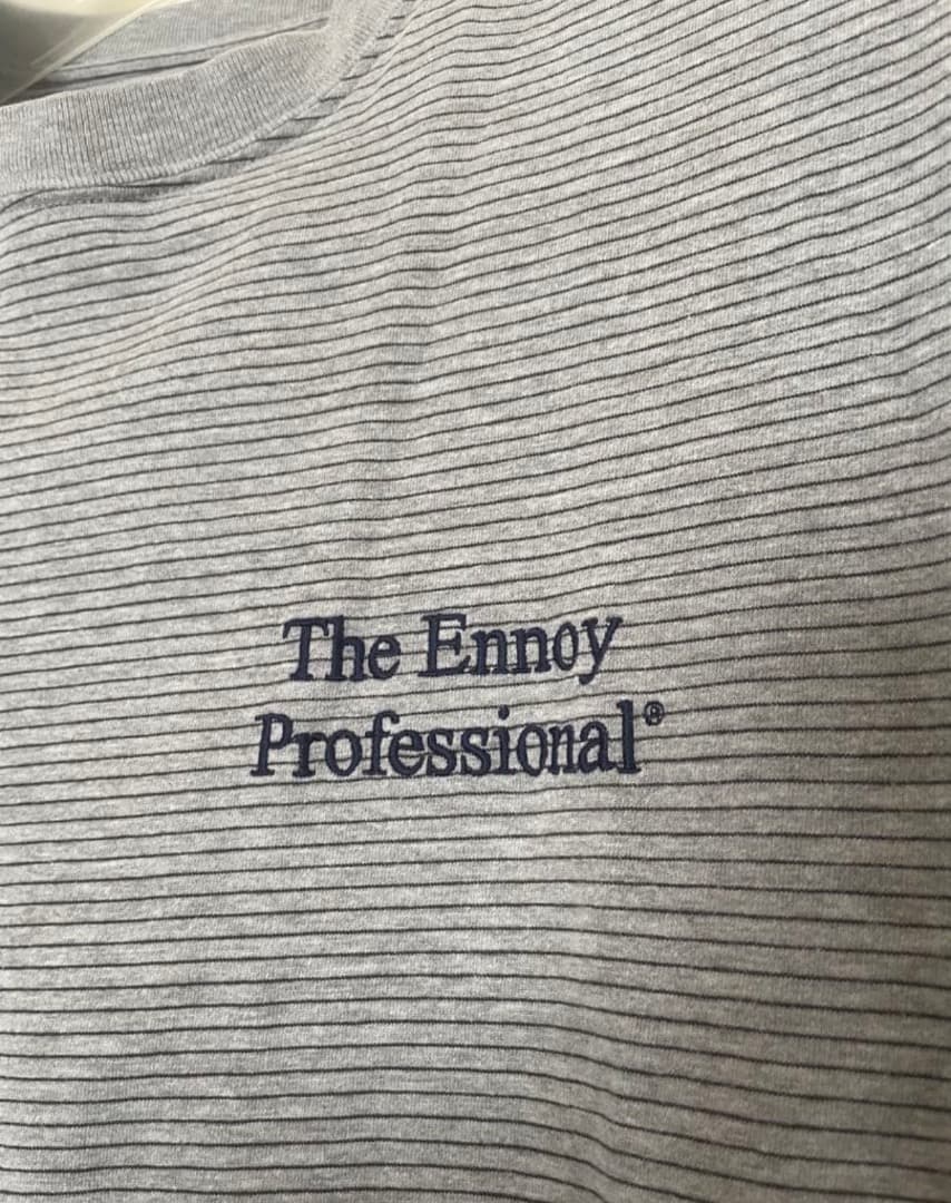 Ennoy エンノイ ロンT グレー 希少 Lサイズ