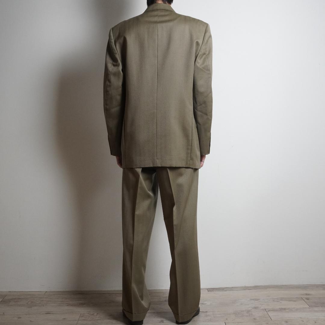 Karl Helmut ストライプ柄ダブルセットアップスーツ/VW173