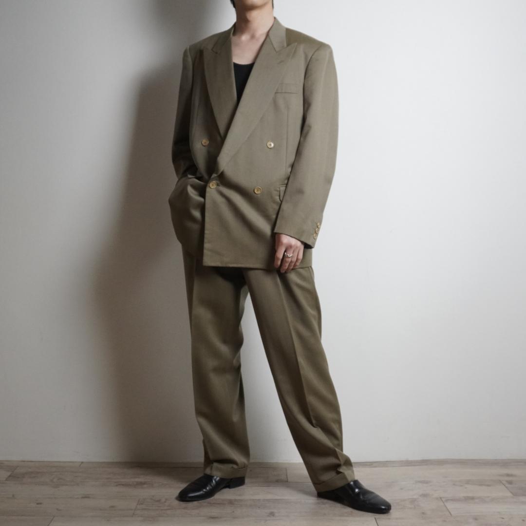 Karl Helmut ストライプ柄ダブルセットアップスーツ/VW173