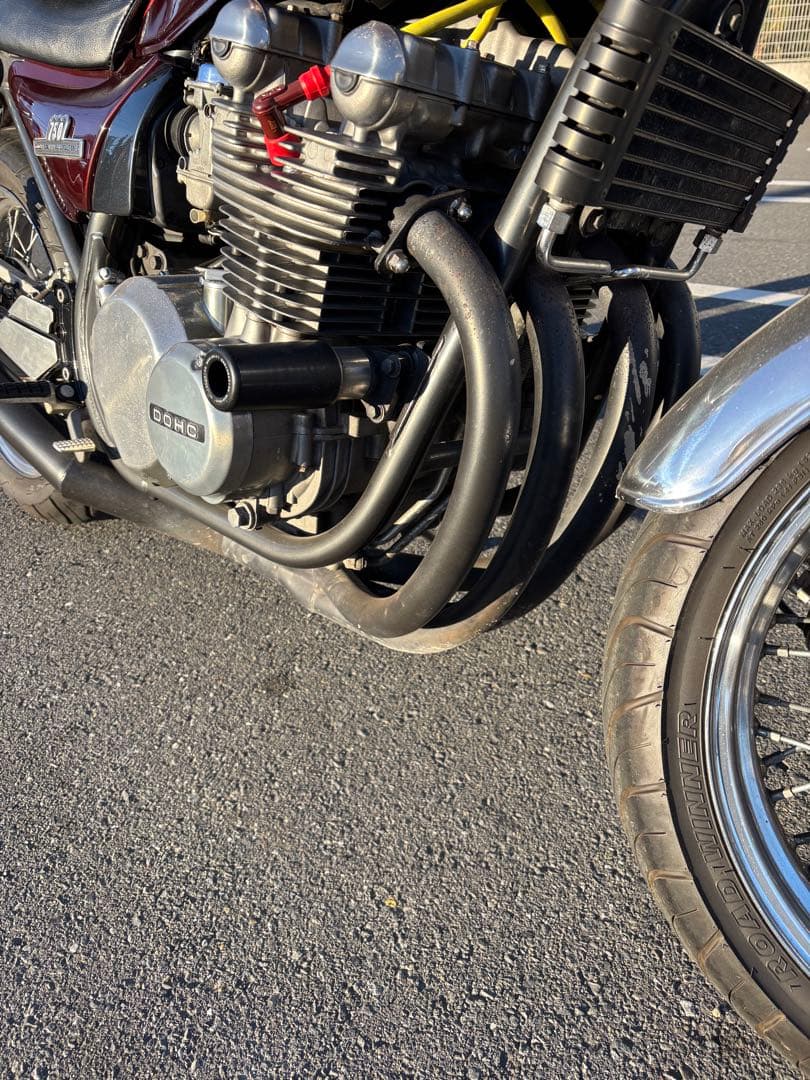 ゼファー750 RS メーカー不明ショート菅　zephyr 750 ヨシムラ
