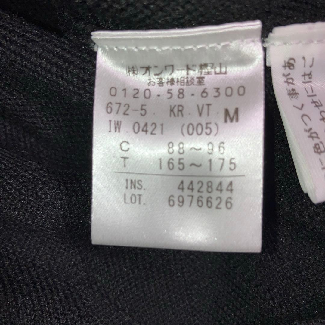 23区GOLF Mサイズ ジップアップセーター