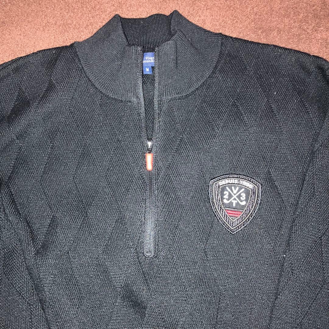 23区GOLF Mサイズ ジップアップセーター