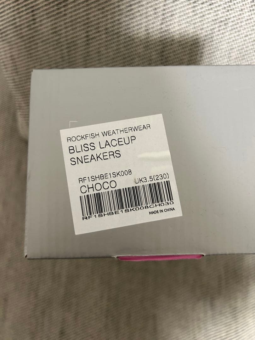 みみ【Rockfish】BLISS LACEUP SNEAKERS