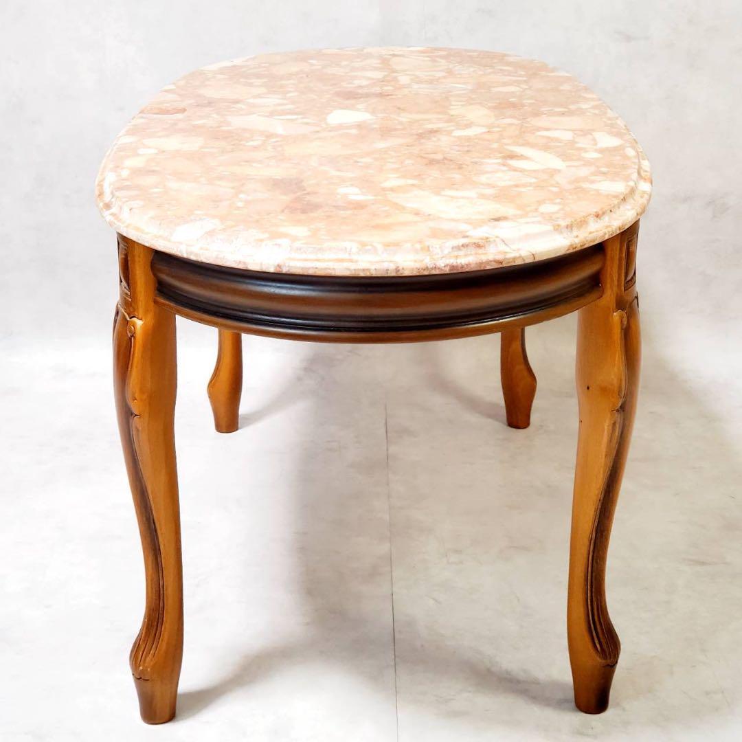 希少 Galimberti ガリンベルティ 大理石 ローテーブル イタリア製