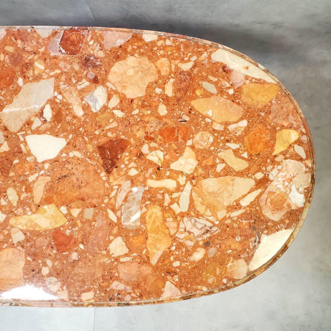 希少 Galimberti ガリンベルティ 大理石 ローテーブル イタリア製