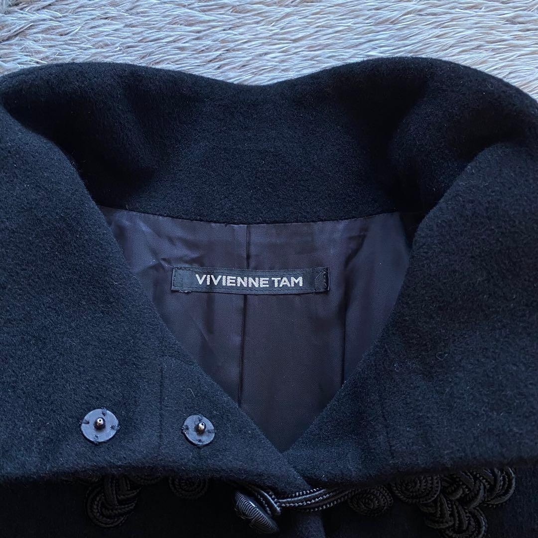 VIVIENNE TAM アンゴラ チャイナボタン コート
