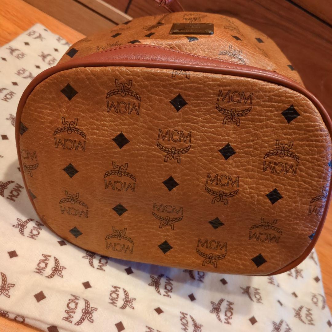 ⭐️90s MCM バケットバッグ ブラウンヴィセトス柄巾着 y2k 平成ギャル