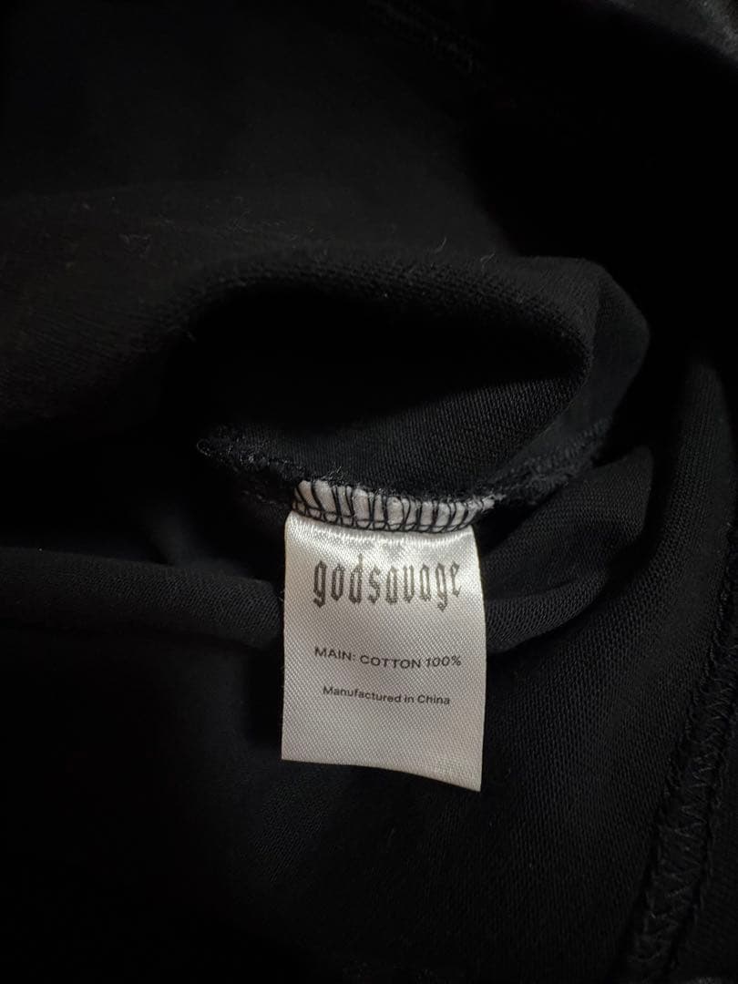 godsavage ブラック Tシャツ ショートパンツ セットアップバラ売り可能