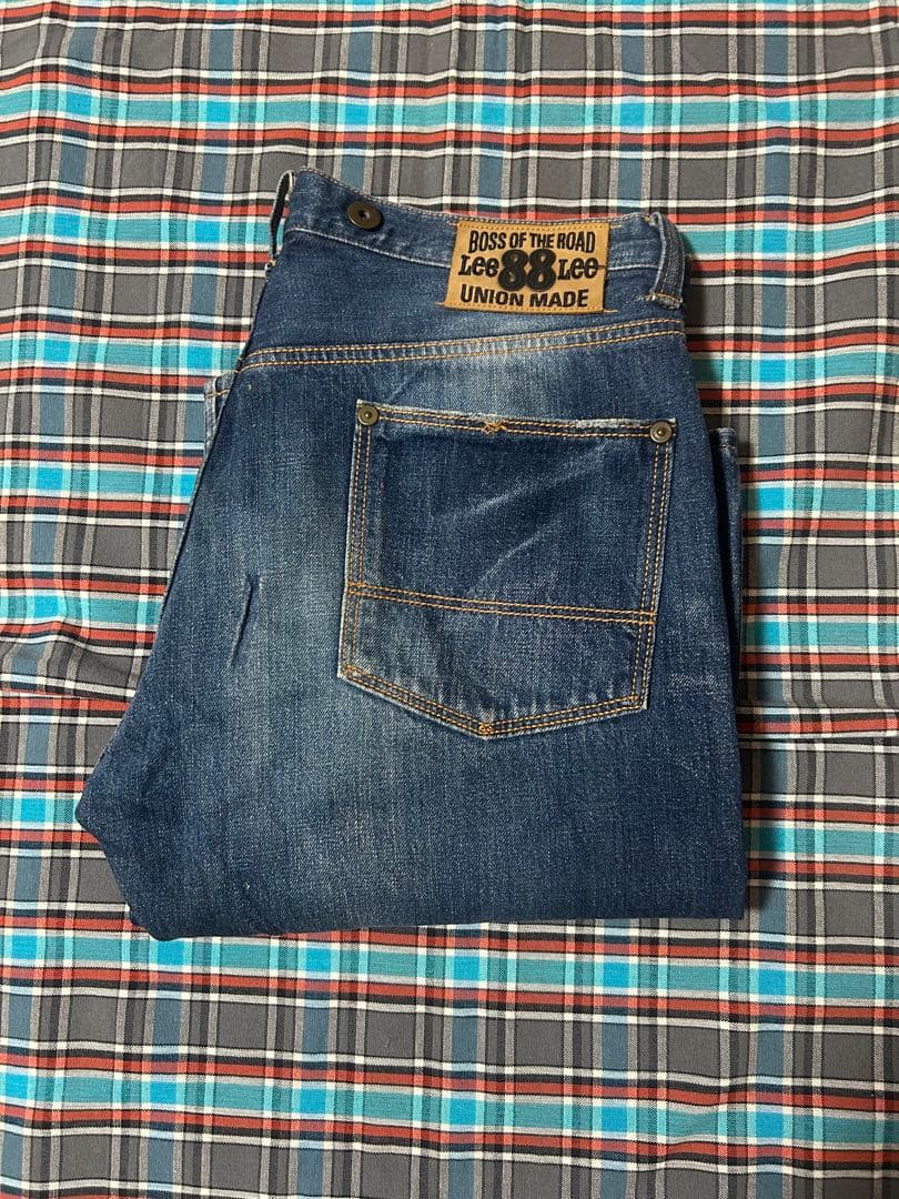 Lee ワークパンツ ダークブルー
