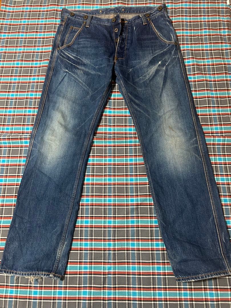 Lee ワークパンツ ダークブルー