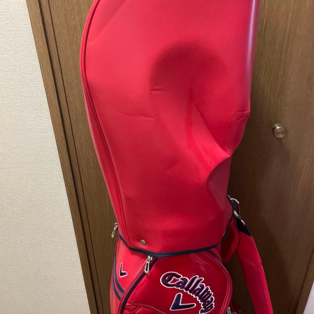 ⭐︎週末割引⭐︎Callaway 赤 キャディバッグ ➕ドライバー、アイアンセット