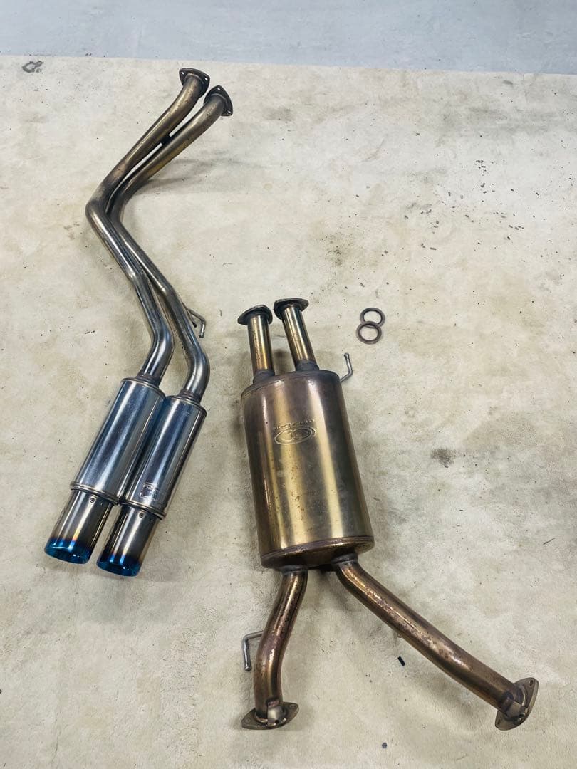 ランドクルーザー200 ステンレスマフラー モデリスタリアカート専用 ガナドール