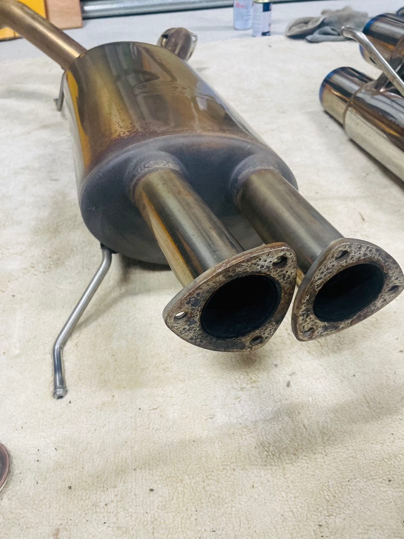 ランドクルーザー200 ステンレスマフラー モデリスタリアカート専用 ガナドール