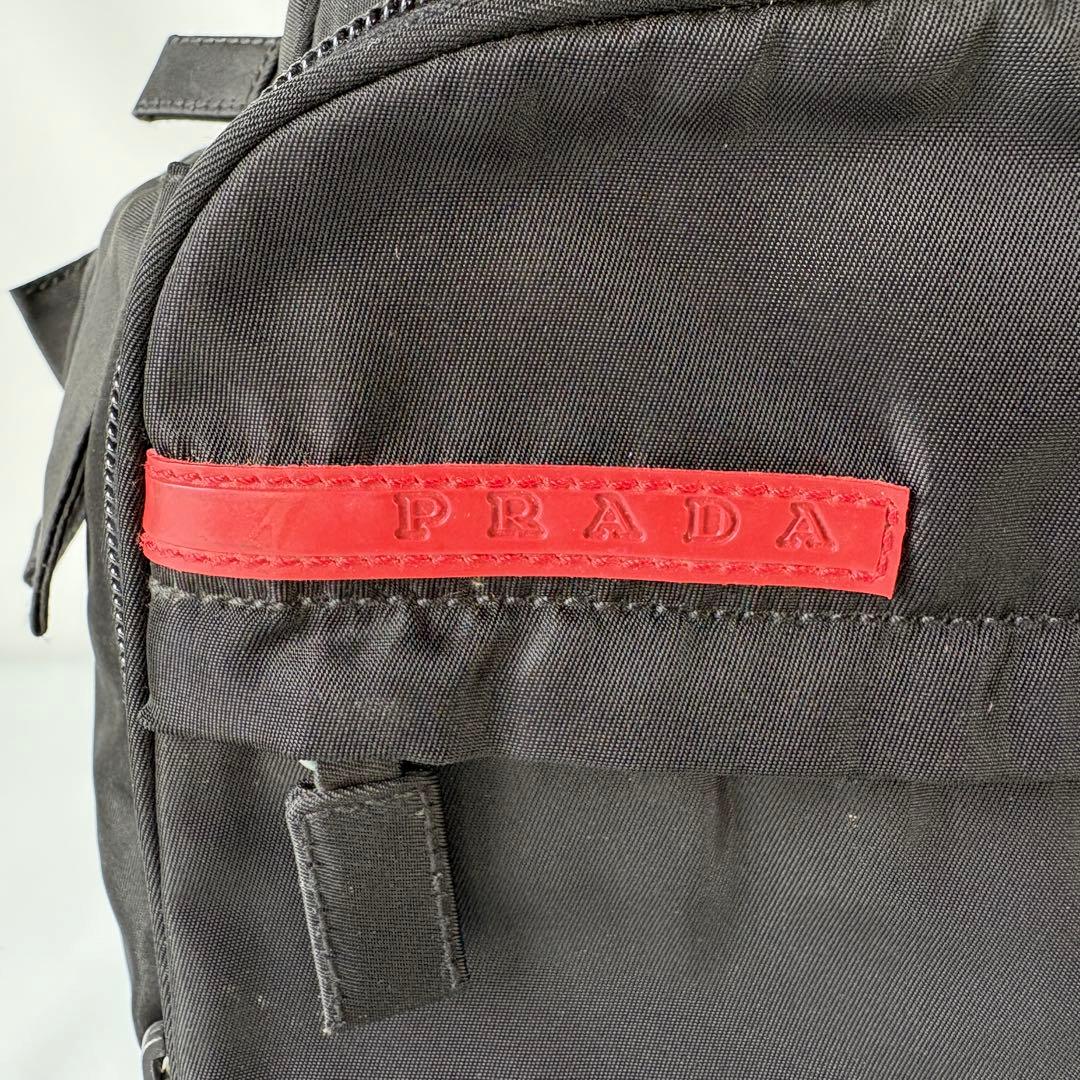 プラダ プラダスポーツ バックパック リュック　ナイロン NERO 黒