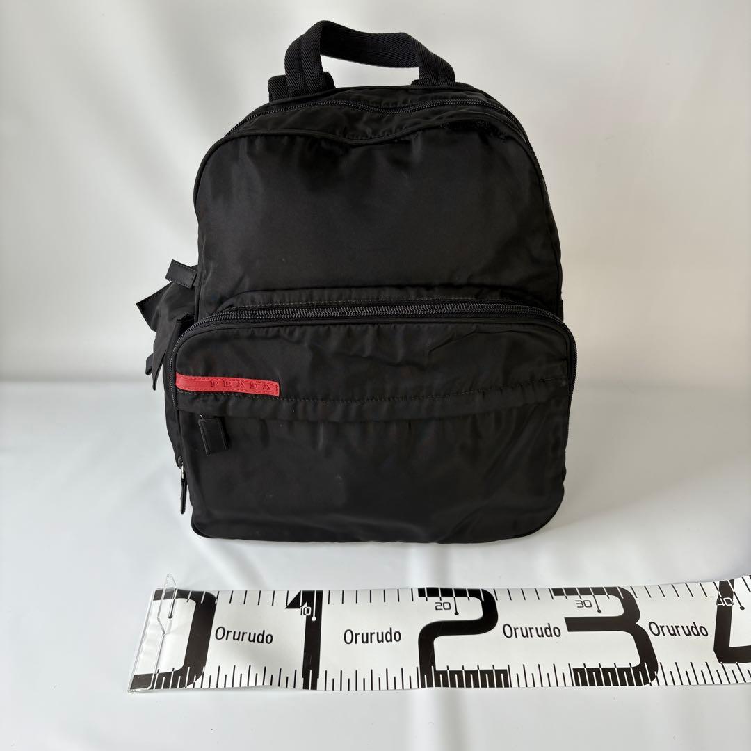 プラダ プラダスポーツ バックパック リュック　ナイロン NERO 黒