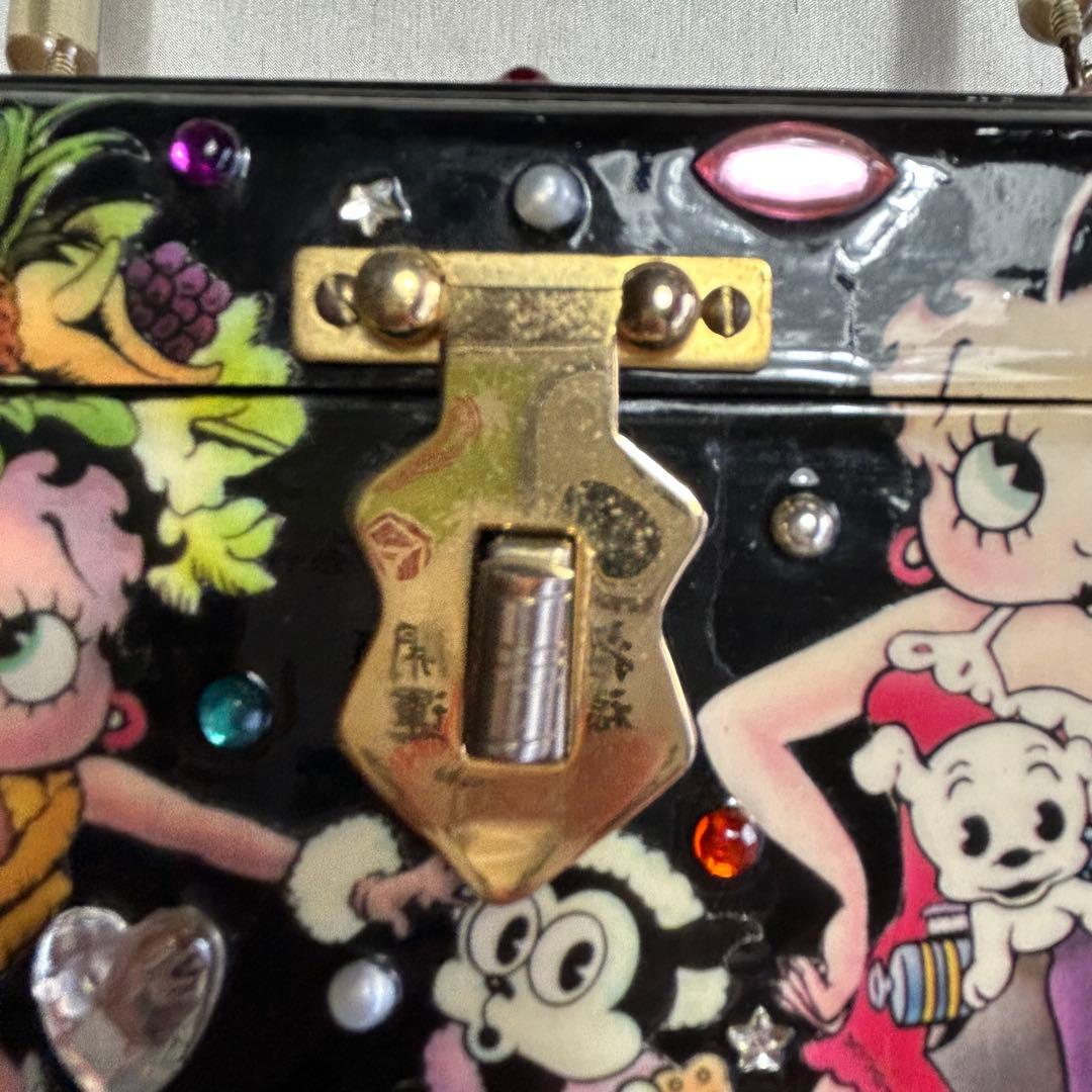 バッグ　ミニバッグ　パーティバッグ　アンティーク　ベティ・ブープ　レア　レトロ