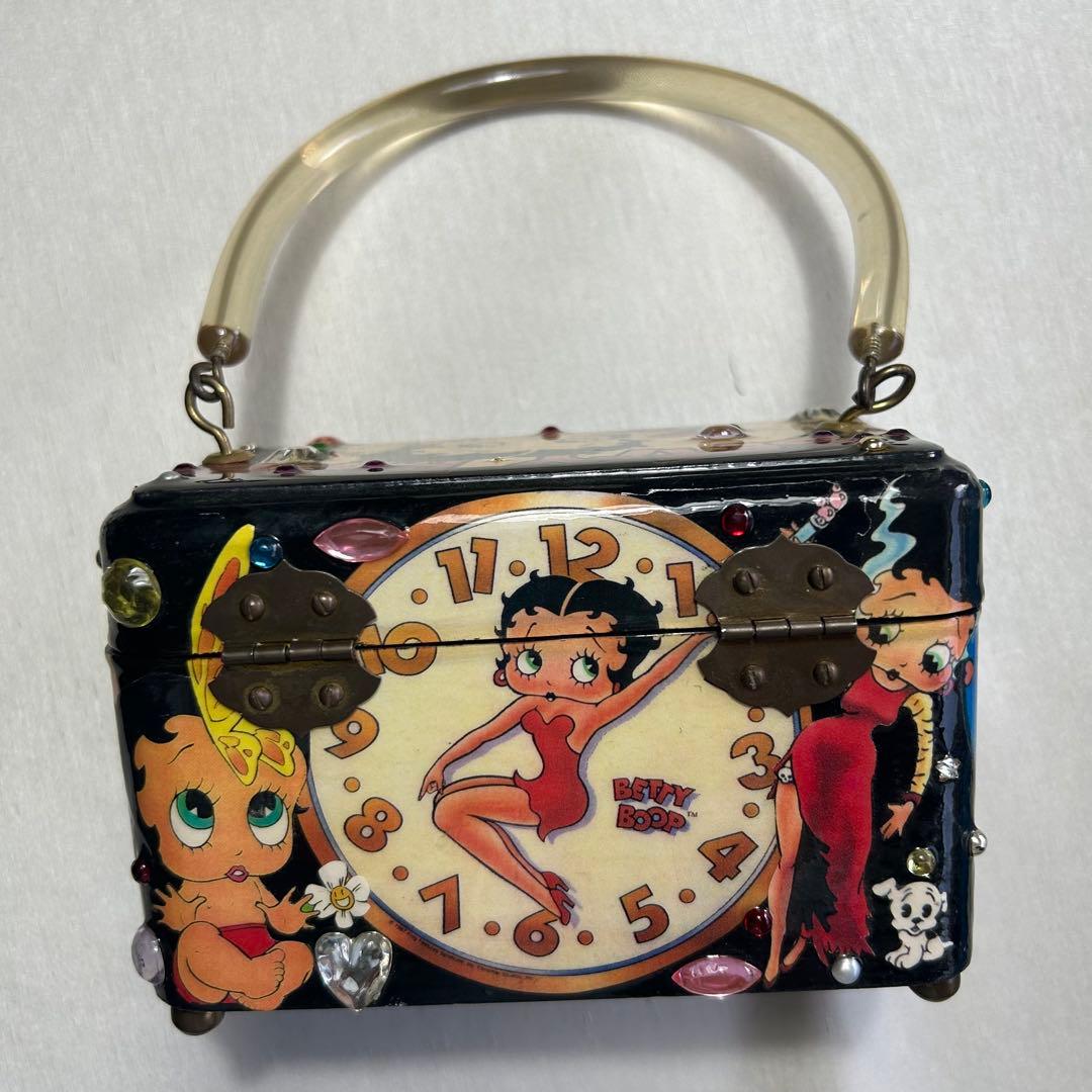 バッグ　ミニバッグ　パーティバッグ　アンティーク　ベティ・ブープ　レア　レトロ