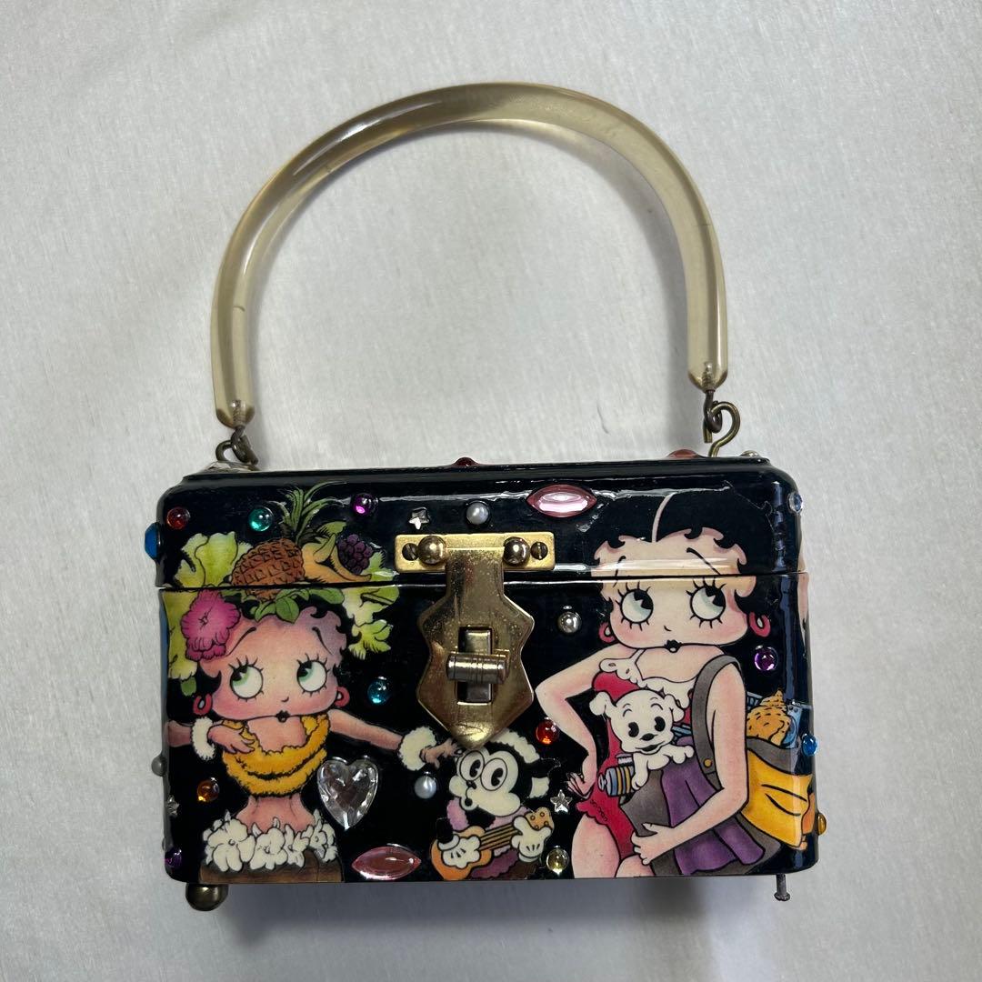 バッグ　ミニバッグ　パーティバッグ　アンティーク　ベティ・ブープ　レア　レトロ