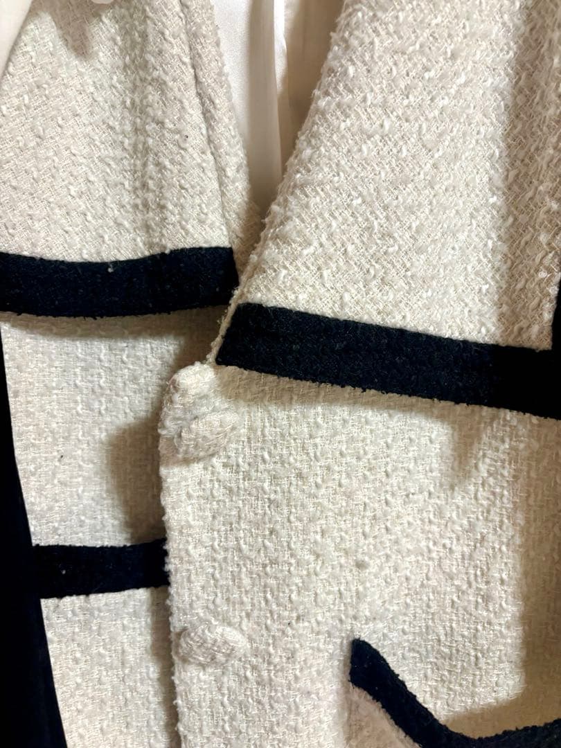 fiction tokyoセーラーツイードジャケット