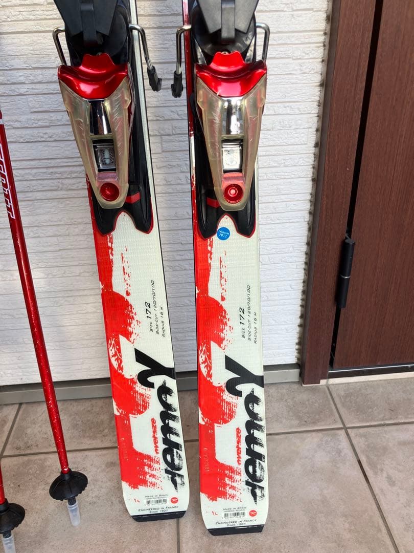 ◉ロシニョール DEMO Y 172cm＋STポール＋FHRケース ★3点セット