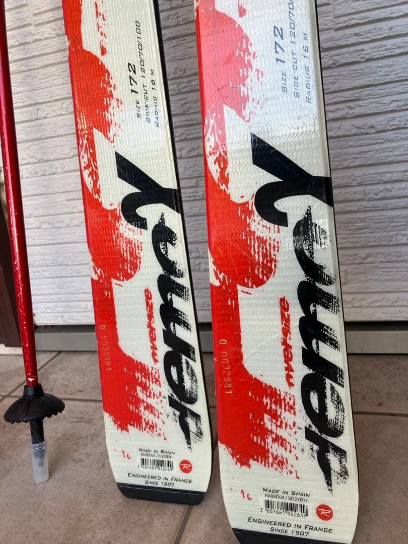 ◉ロシニョール DEMO Y 172cm＋STポール＋FHRケース ★3点セット