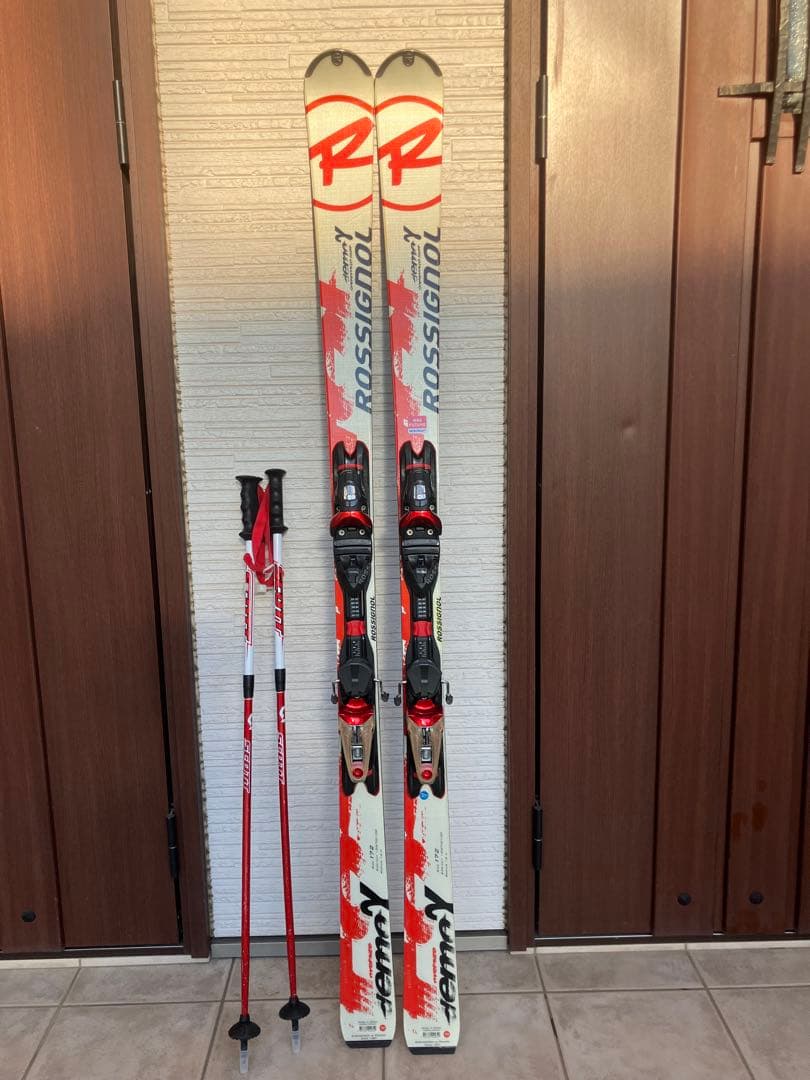 ◉ロシニョール DEMO Y 172cm＋STポール＋FHRケース ★3点セット