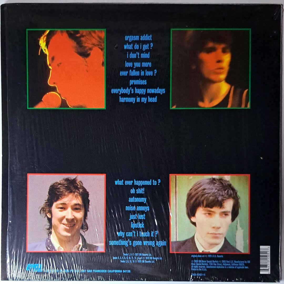 シュリンク付　Buzzcocks　Singles Going Steady　LP