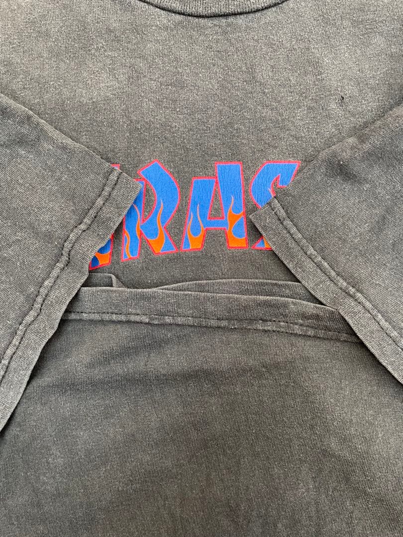 thrasher 90s Tシャツ　ヴィンテージ　USA製 古着　XL フェード