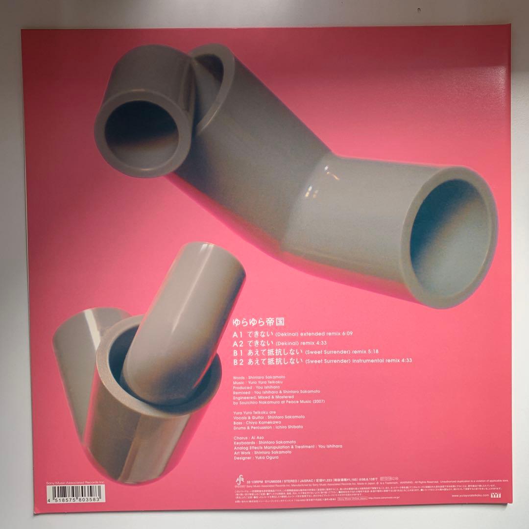 ゆらゆら帝国 / できない　12インチ　坂本慎太郎