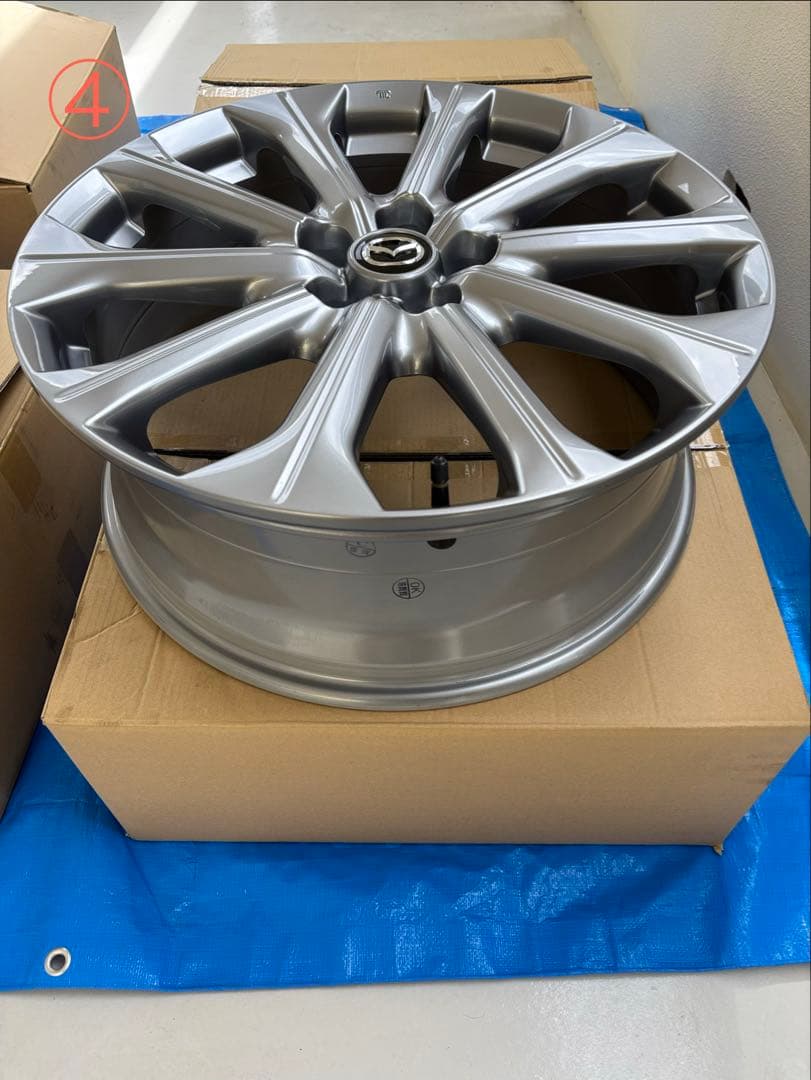 『ゆうぞう』【④本目】マツダCX-80『20インチ 純正ホイール』送料込み