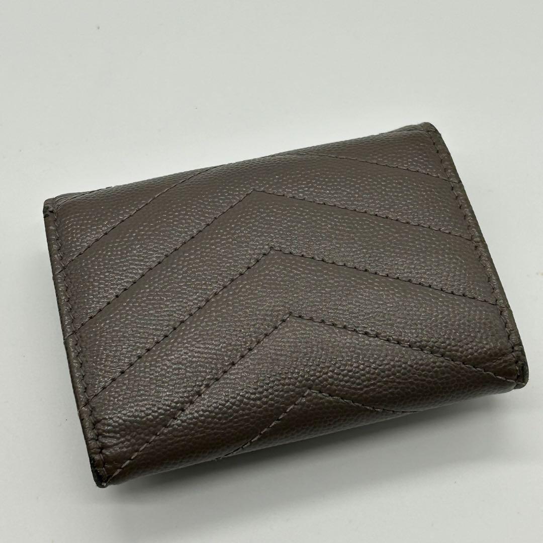 美品 SAINT LAURENT サンローラン 6連キーケース グレー