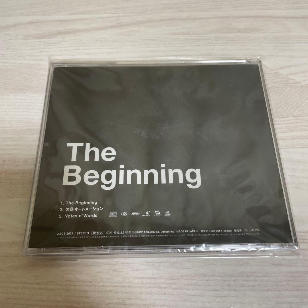 one ok rock The Beginning サイン入り CD