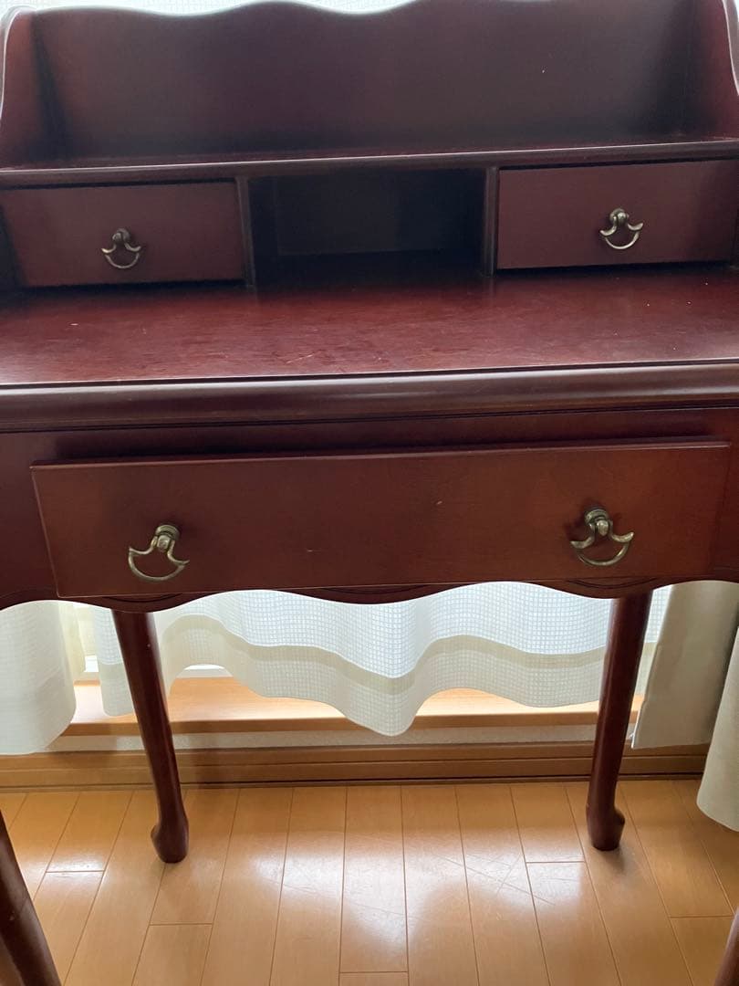 アンティーク デスク 猫脚 ヴィンテージ