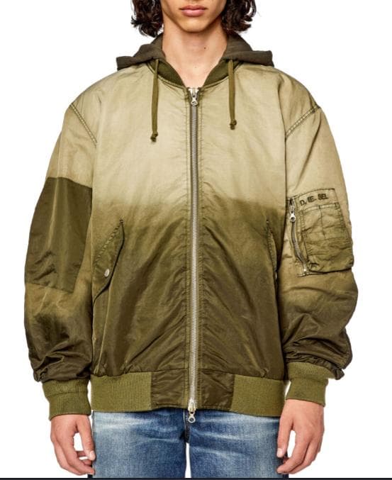 DIESEL グレン期未使用美品 MA-1タイプグラデーションジャケット
